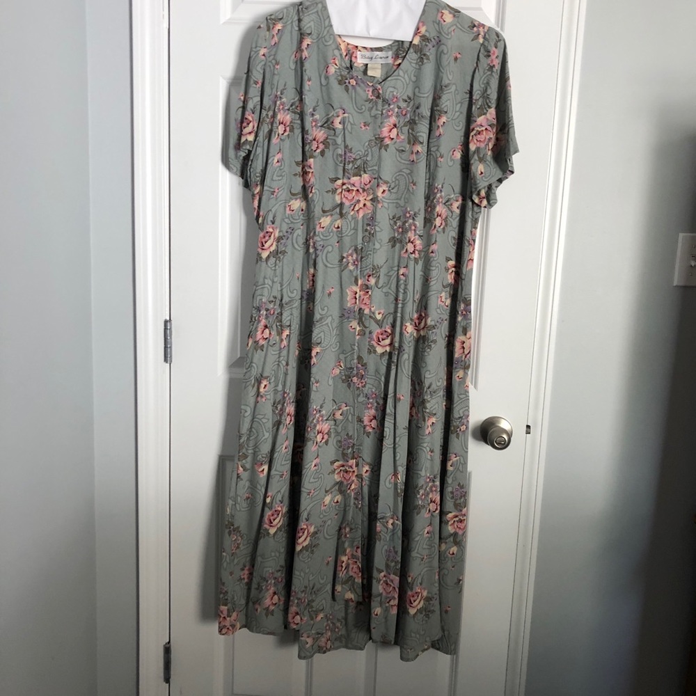 Button down dress.